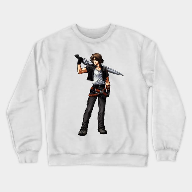 Squall KH version Crewneck Sweatshirt by mcashe_art